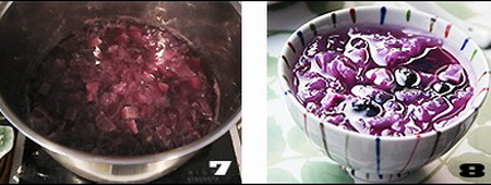 紫薯银耳羹的制作方法