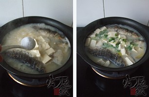 鲫鱼豆腐汤步骤11-12