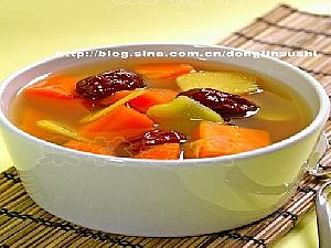 生姜胡萝卜红枣汤
