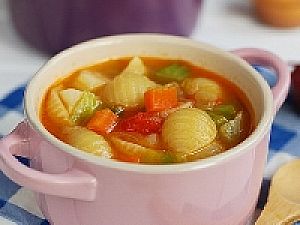 蔬菜意面浓汤