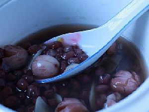 百合莲子红豆汤