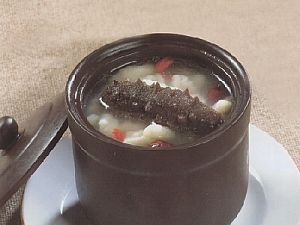 海参疙瘩汤