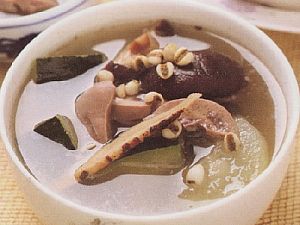 冬瓜薏米猪腰汤