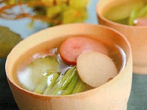 鲍菇黄瓜汤