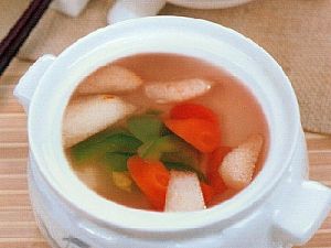 雪梨胡萝卜汤