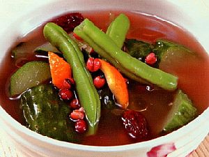 黄瓜红豆汤