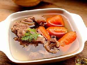 清炖胡萝卜羊肉汤