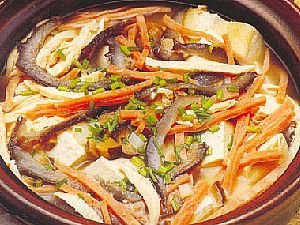 砂锅豆腐块