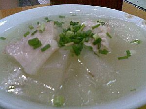 (1)冬瓜连锅汤
