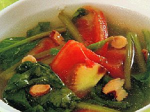 番茄菠菜汤