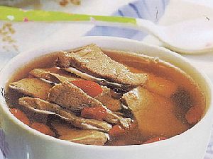 赤豆枸杞子猪肝汤