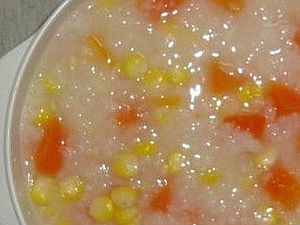 (1)玉米胡萝卜粥
