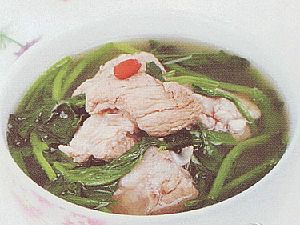 菠菜猪骨汤