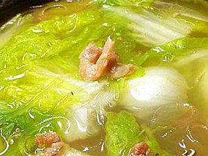 海米白菜汤